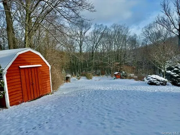 a view of a garden with flowers and flowers