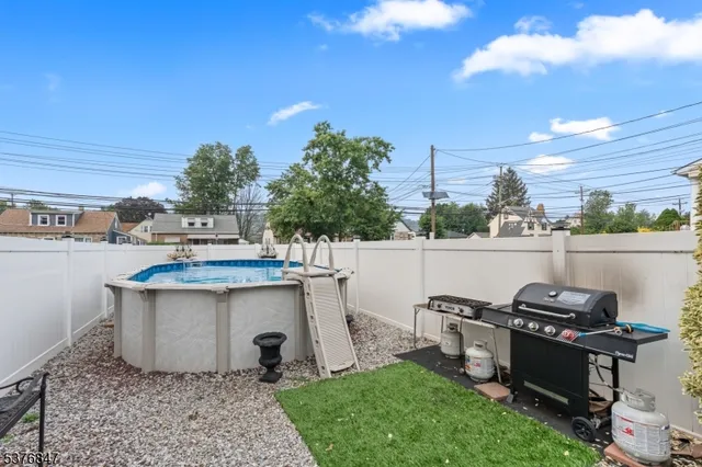 a view of outdoor space and barbecue grill