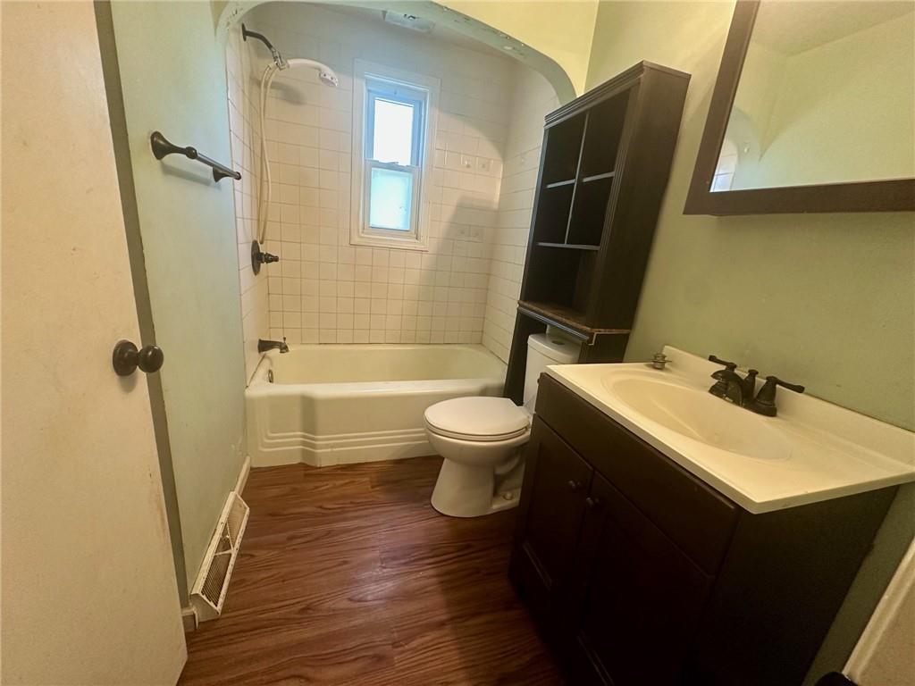 467 Big Knob Road Rochester, PA 15074 - Photo 8 of 12 a bathroom with a sink a toilet and shower