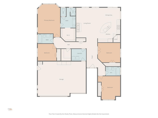 1587 Whitestone Drive St. George, UT 84790 - Photo 36 of 36 Floor plan