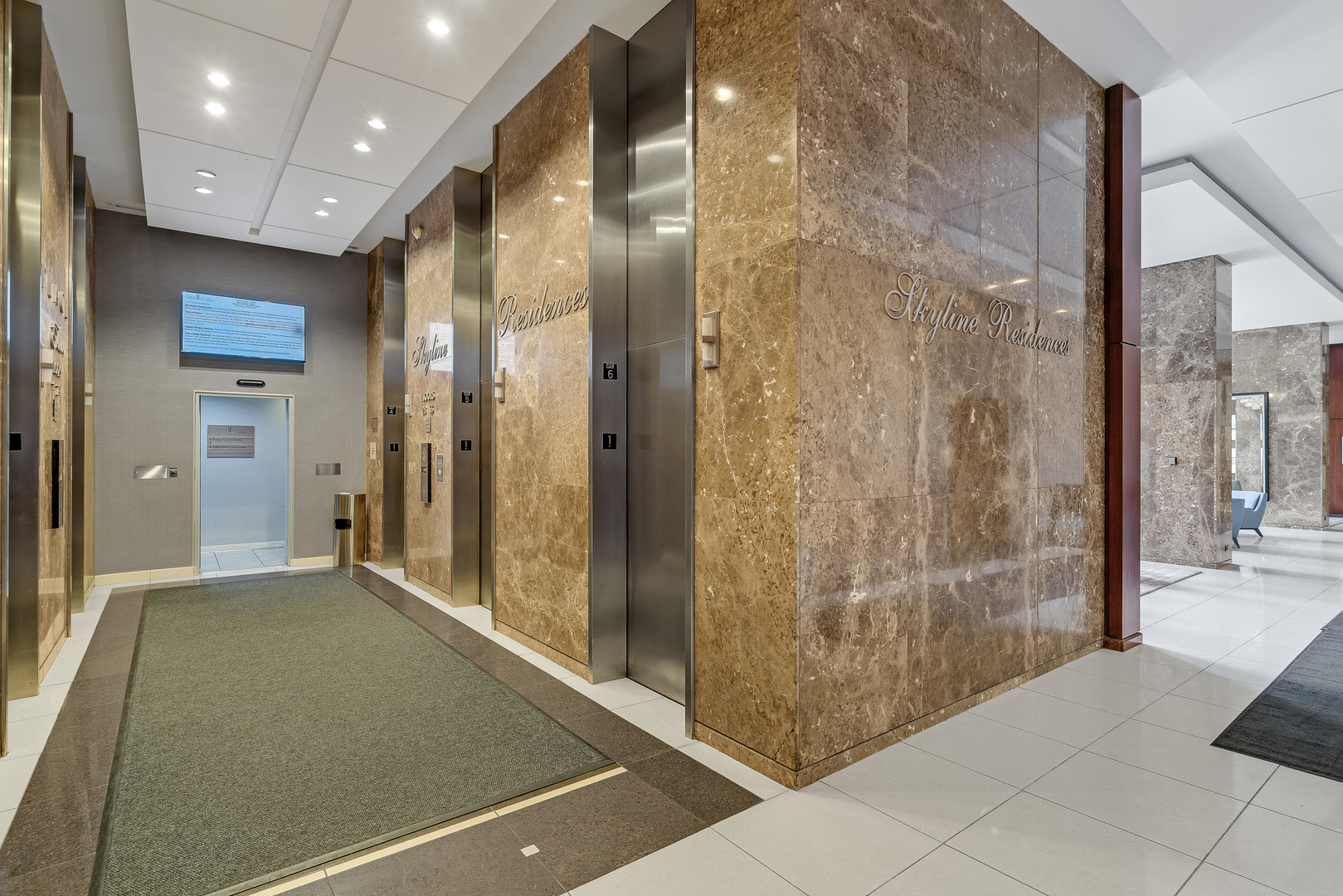 655 West Irving Park Road, Unit 2401 Chicago, IL 60613 - Photo 6 of 32 a view of a hallway
