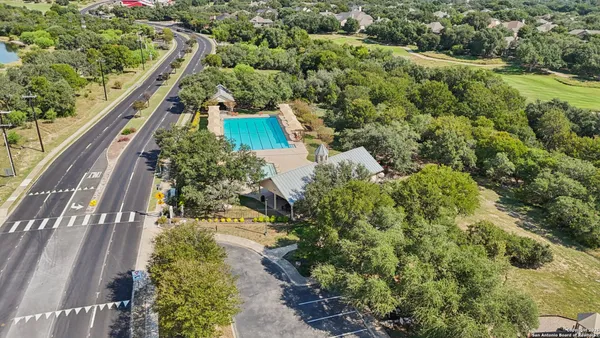 a view of a yard with plants