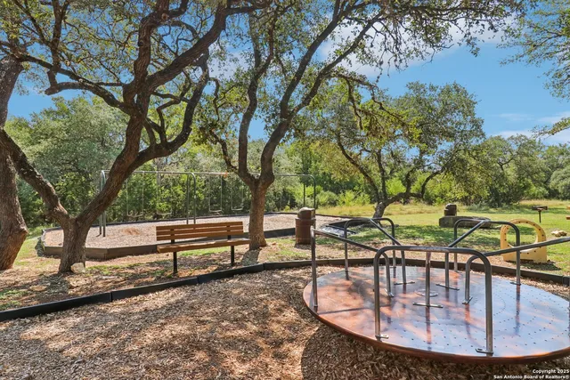 a view of outdoor space with seating