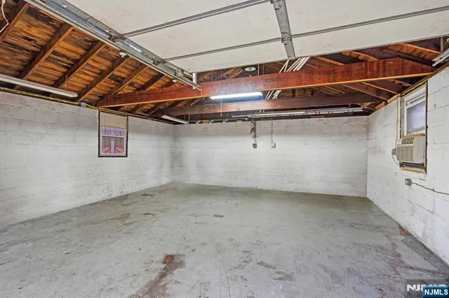 a view of a room with an empty space