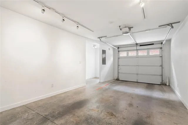 a front view of a building