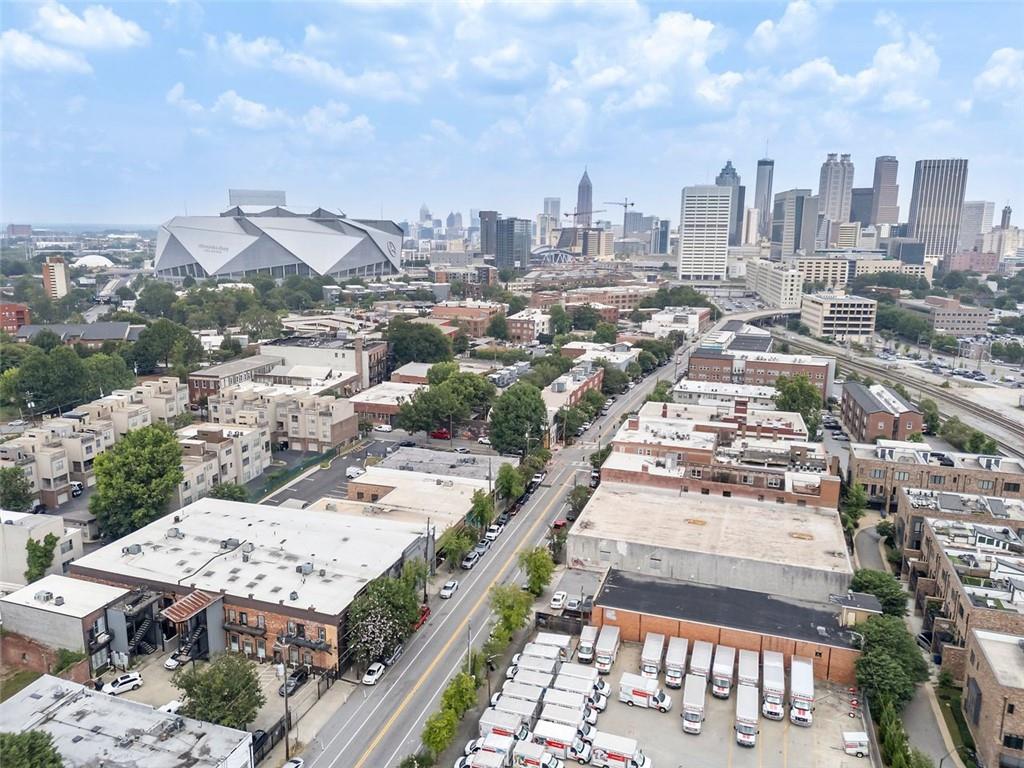 322 Peters Street Southwest, Unit 2 Atlanta, GA 30313 - Photo 43 of 58 a view of a city