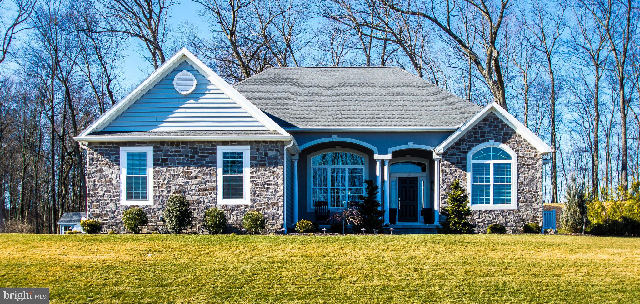 105 Quartz Ridge Road Hanover, PA 17331 - Photo 1 of 51 a front view of a house with a yard