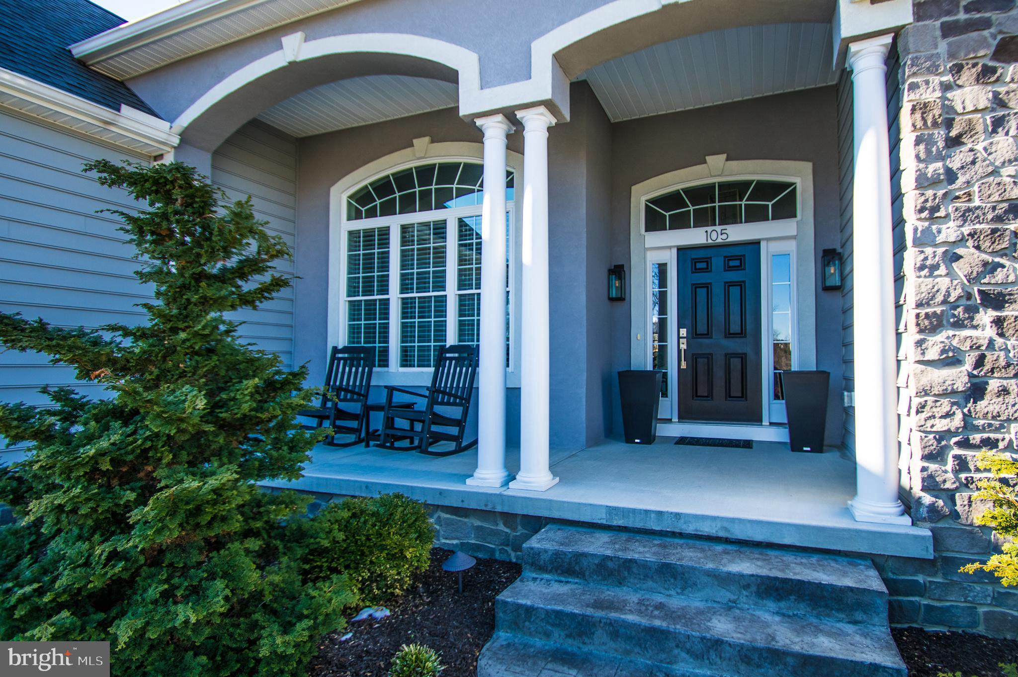105 Quartz Ridge Road Hanover, PA 17331 - Photo 12 of 51 a view of front door and potted plants