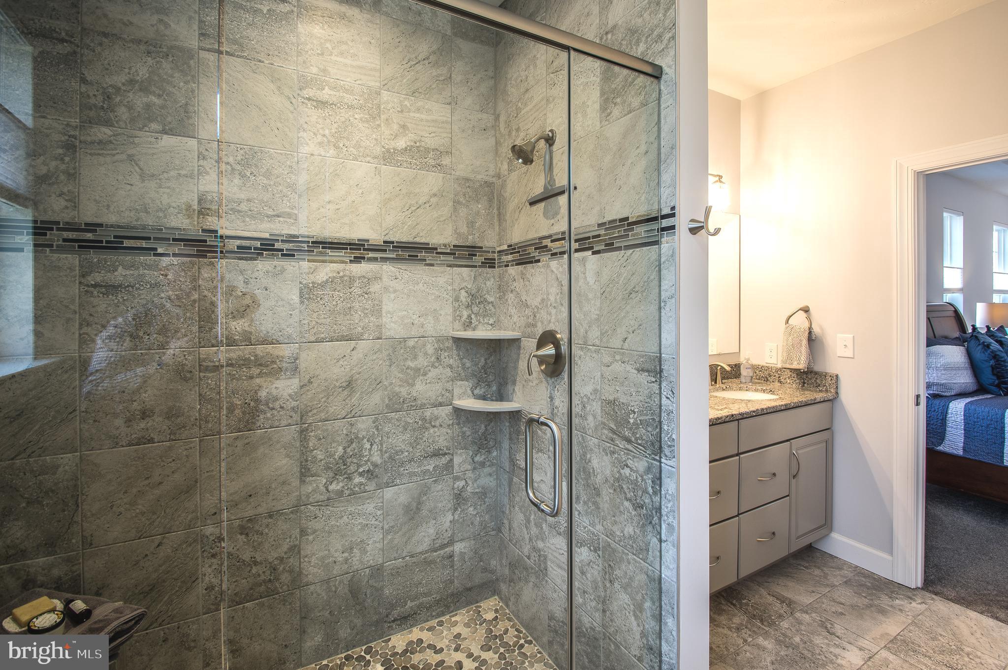 105 Quartz Ridge Road Hanover, PA 17331 - Photo 35 of 51 a bathroom with a shower and a sink