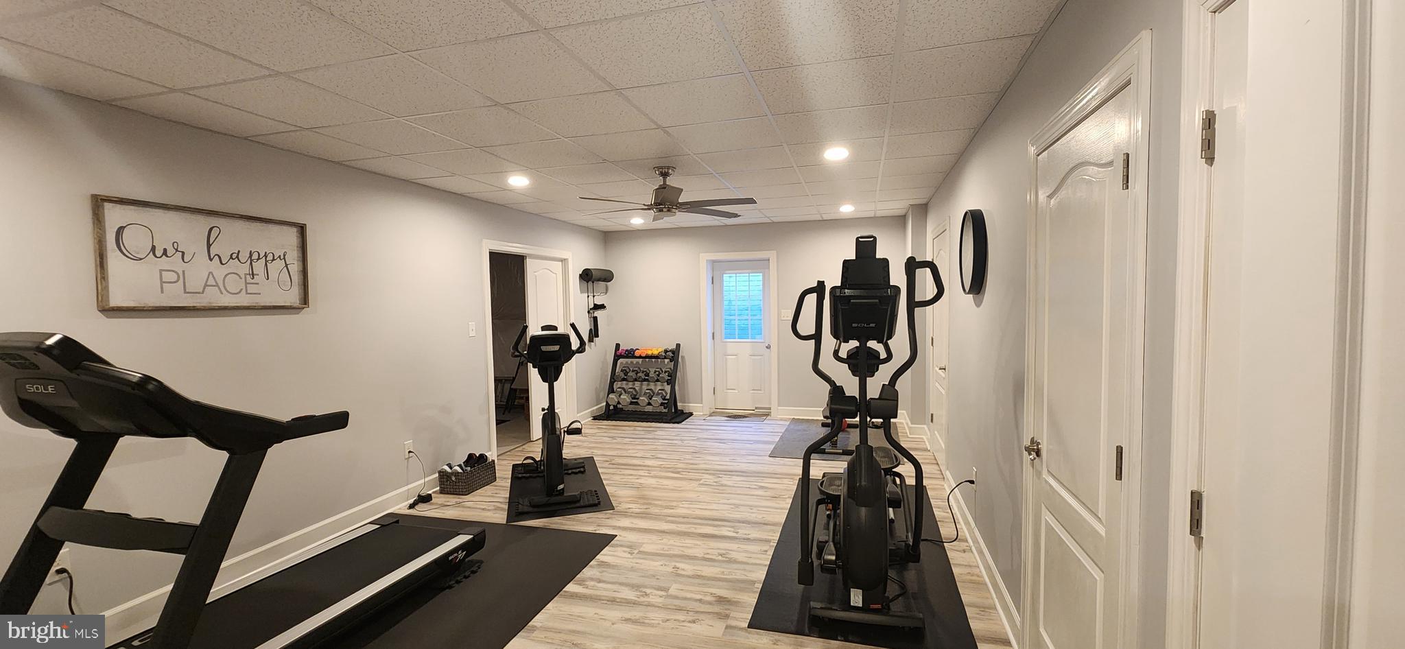 105 Quartz Ridge Road Hanover, PA 17331 - Photo 47 of 51 a view of a room with gym equipment
