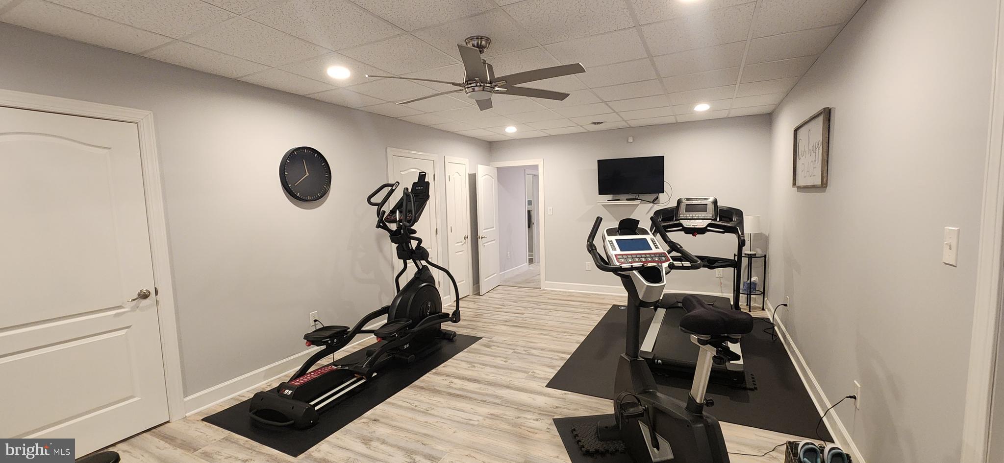 105 Quartz Ridge Road Hanover, PA 17331 - Photo 48 of 51 a view of a room with gym equipment