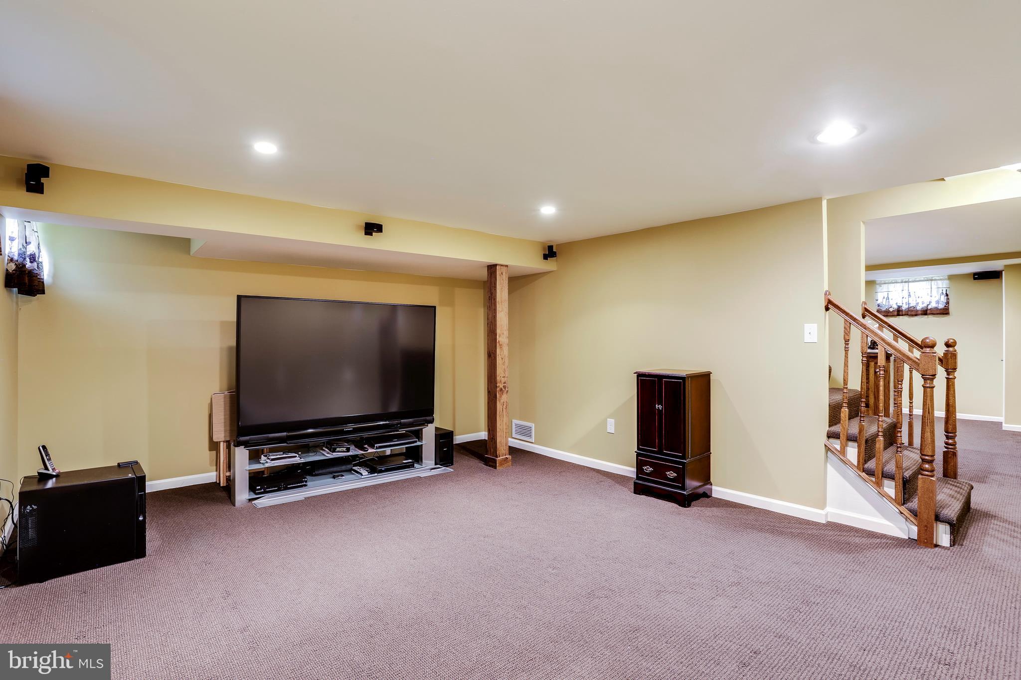 1317 Middleford Road Baltimore, MD 21228 - Photo 23 of 34 Fully finished basement with speaker system