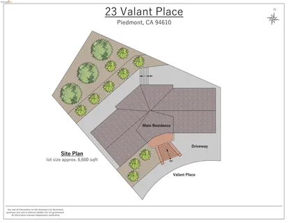 $2,595,000 | 23 Valant Place, Piedmont, CA 94610