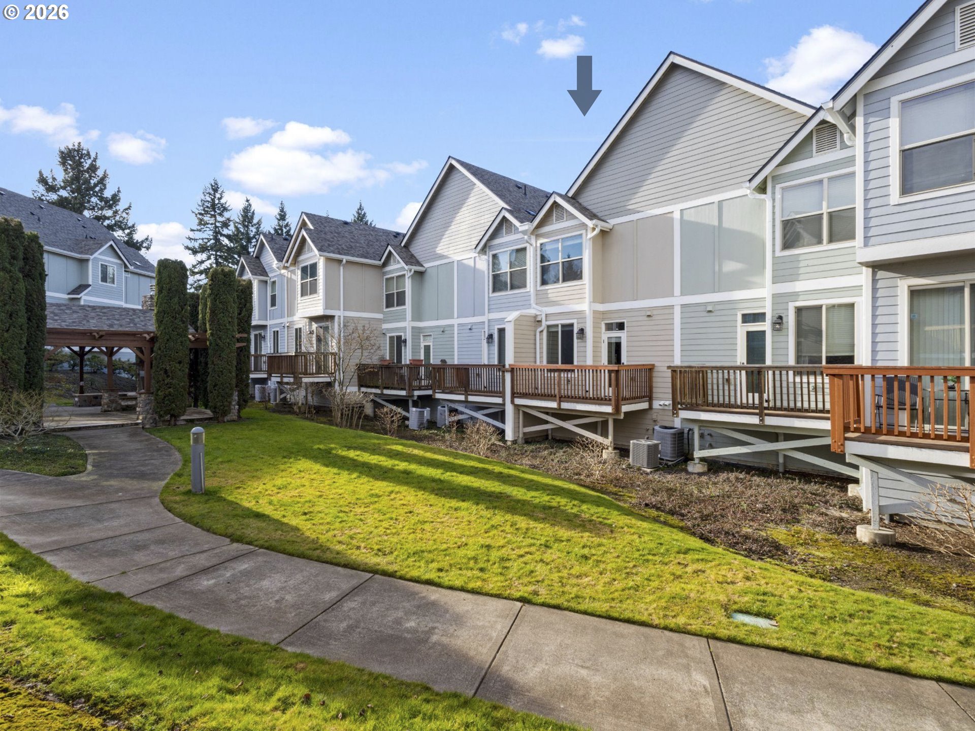 1952 Northeast 48th Way Hillsboro, OR 97124 - Photo 40 of 43 a view of a house with swimming pool next to a yard
