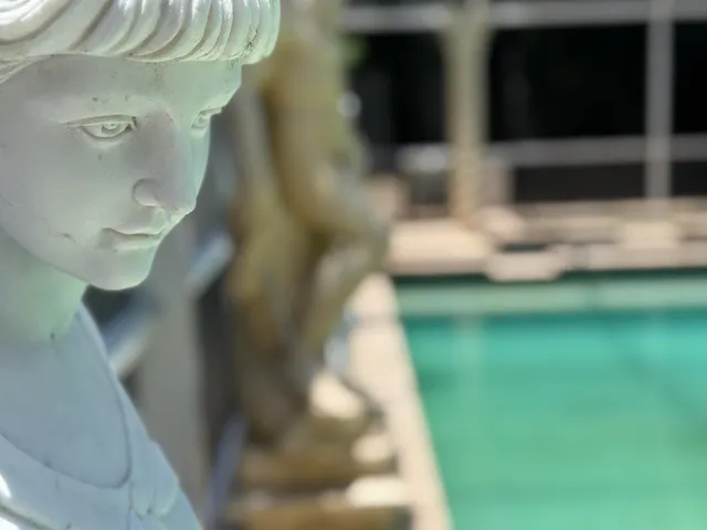 a room with furniture and a window