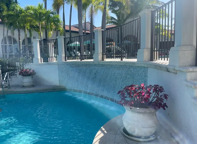 a view of a city with an ocean