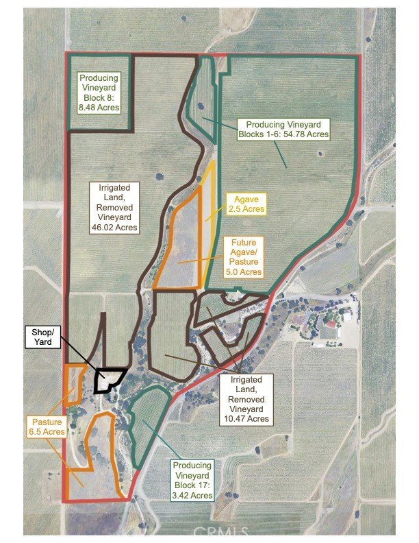 2980 Pleasant Road San Miguel, CA 93451 - Photo 2 of 23 Land Use Map
