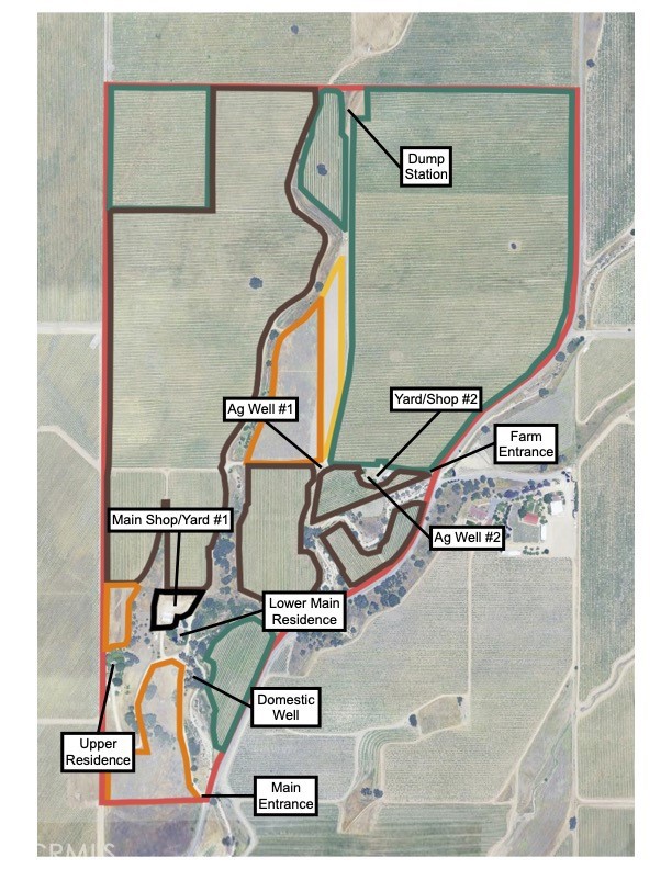 2980 Pleasant Road San Miguel, CA 93451 - Photo 3 of 23 Improvements Map