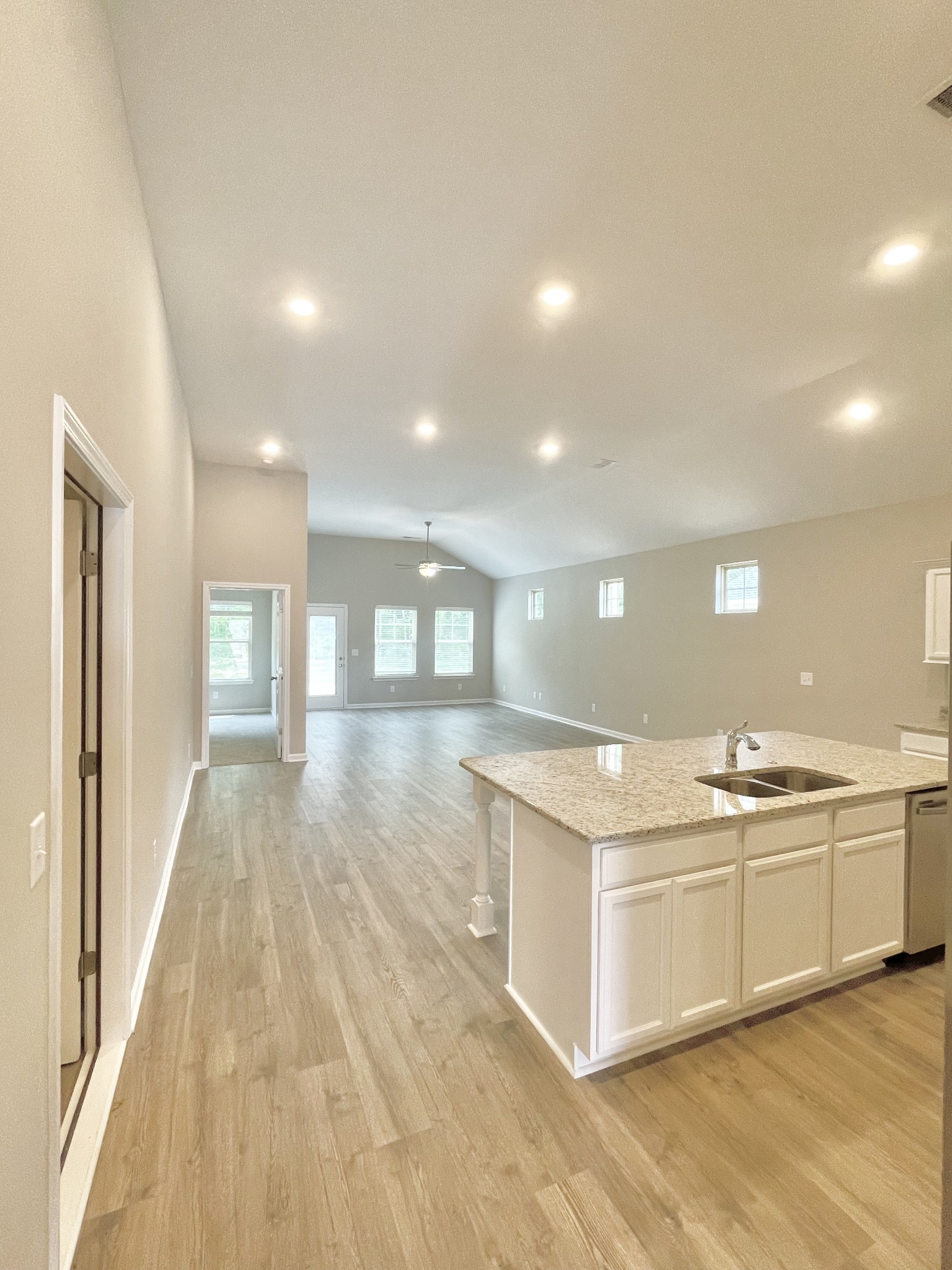 710 Rex Dr Spring Hill Spring Hill, TN 37174 - Photo 10 of 21 a view of a kitchen cabinets a sink and wooden floor