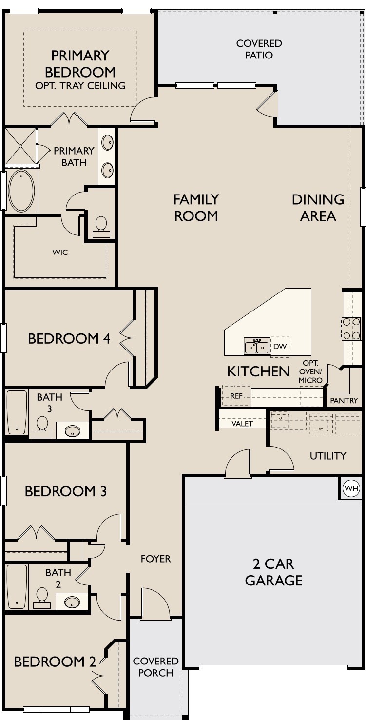 5030 Field Sparrow Lane Rosenberg, TX 77471 - Photo 34 of 34 The Dawson floor plan