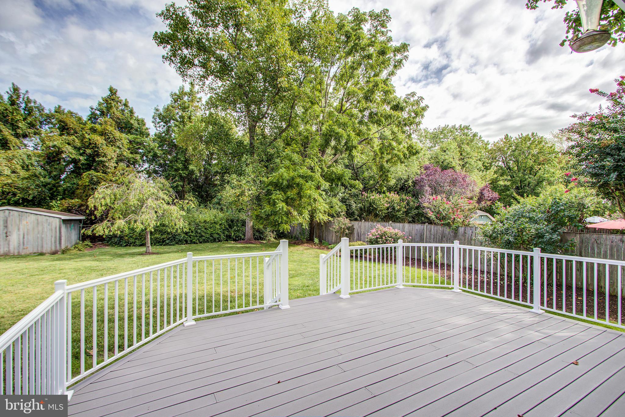 1526 Ridgely Drive Edgewater, MD 21037 - Photo 5 of 30 Large deck at the back of the house