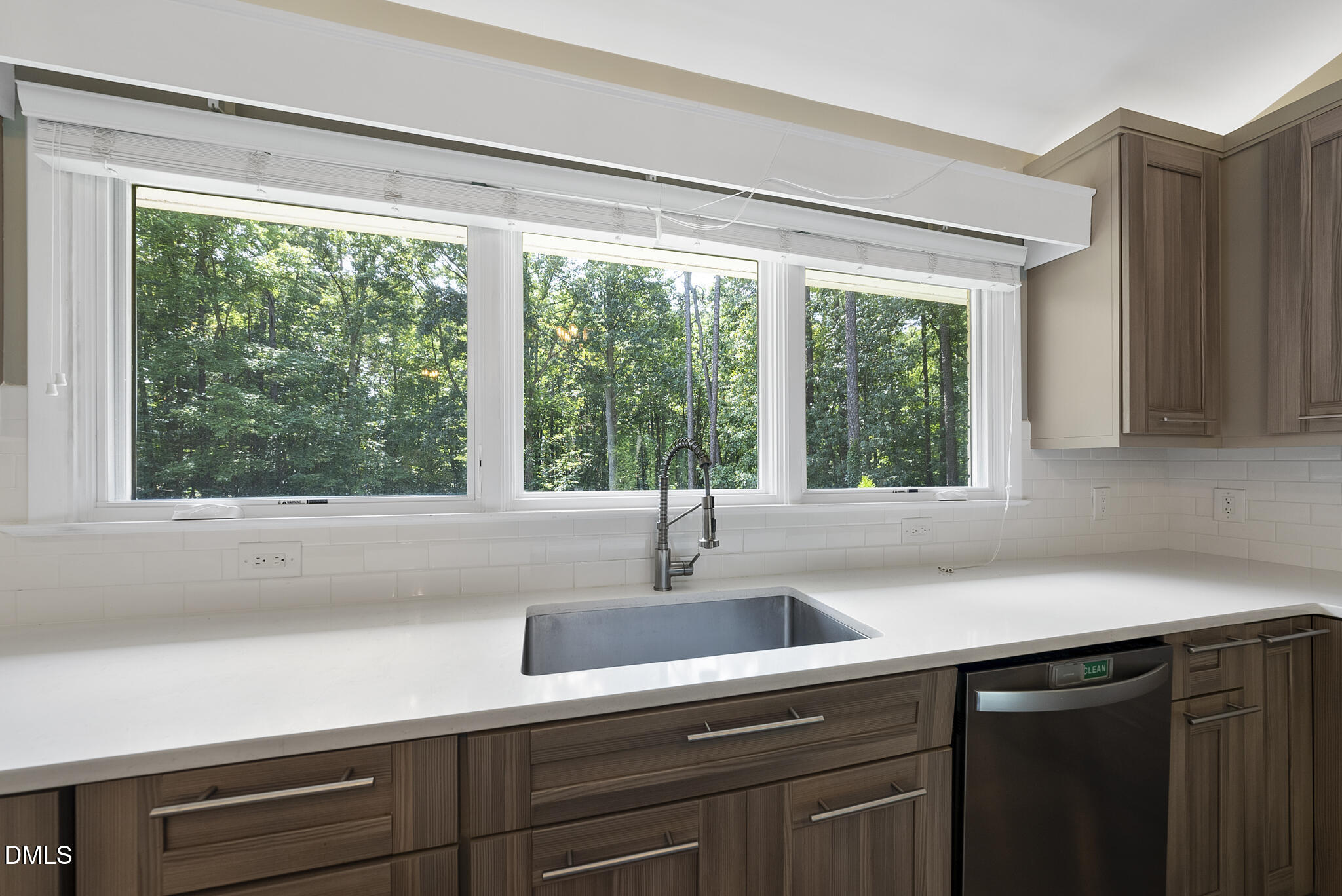 1605 Ridge Road Raleigh, NC 27607 - Photo 13 of 34 a kitchen with a sink and large window