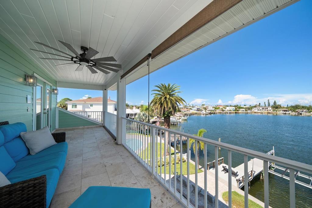 478 Harbor Drive South Indian Rocks Beach, FL 33785 - Photo 18 of 68 a view of a balcony with furniture