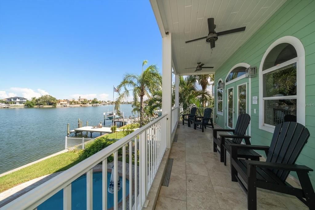 478 Harbor Drive South Indian Rocks Beach, FL 33785 - Photo 45 of 68 a view of a potted flower in the balcony