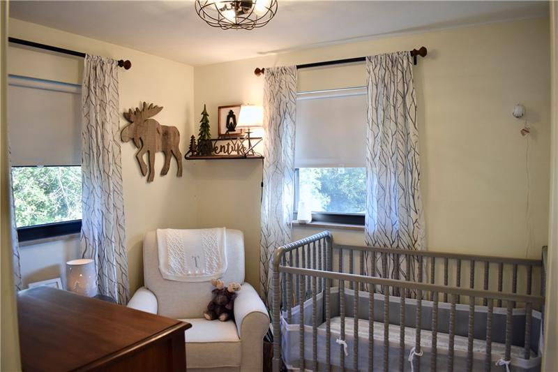 26 Robinhood Road Pittsburgh, PA 15220 - Photo 20 of 25 The third bedroom...is currently being used as an adorable as a baby's room, it could be used as a den or office too, or another bedroom. This home is totally move-in ready!