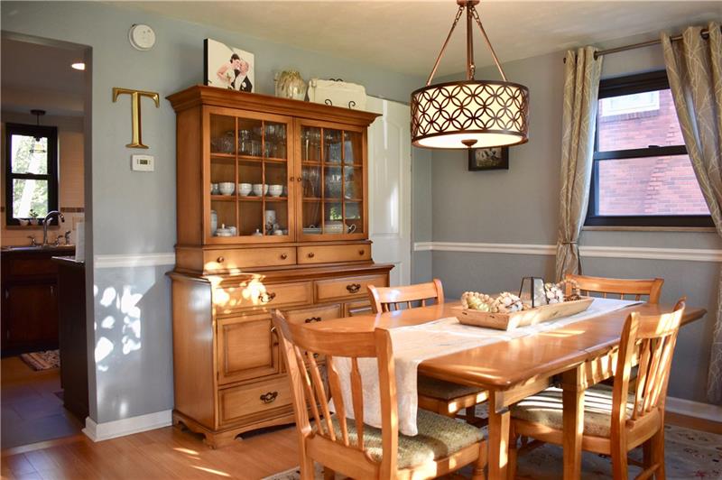 26 Robinhood Road Pittsburgh, PA 15220 - Photo 8 of 25 The holidays are coming...start planning your holiday meals here. Beautiful hardwood flooring, neutral paint, new lighting fixtures and easy access to the reconfigured kitchen.