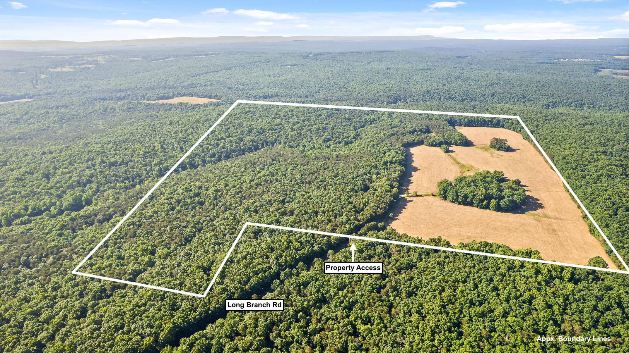 1234 Long Branch Road Menlo, GA 30731 - Photo 15 of 41 Approx Boundary Lines