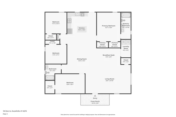 $350,000 | 103 Deer Lane, Russellville, KY 42276