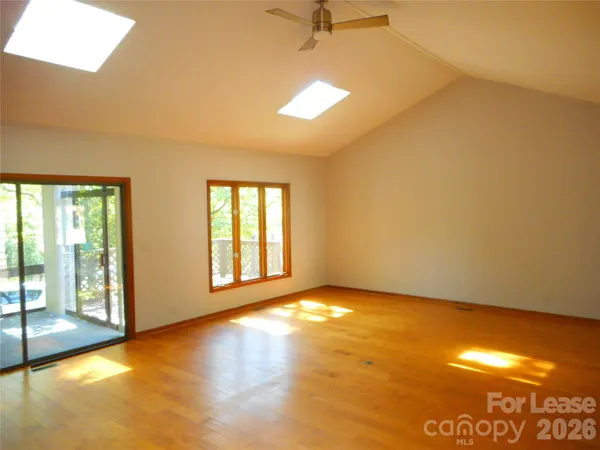 a view of an empty room with window