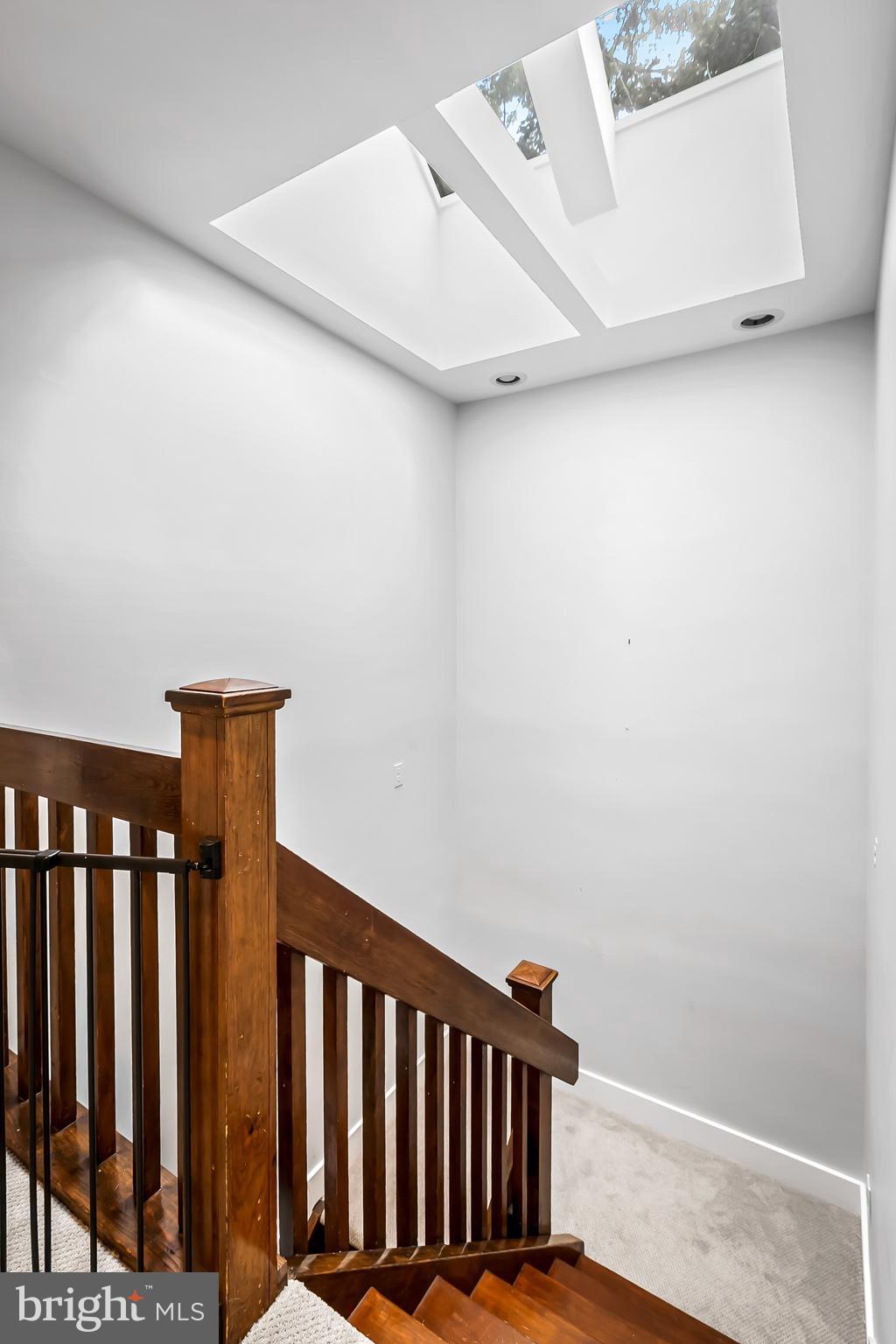 1102 Bryn Mawr Road Baltimore, MD 21210 - Photo 21 of 66 Skylights over the staircase