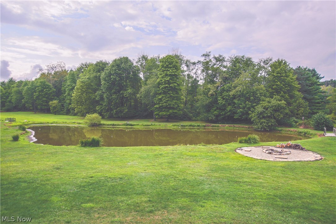 6290 Riverview Road Peninsula, OH 44264 - Photo 7 of 35 2ft x18ft pond w/ custom bridges & firepit.