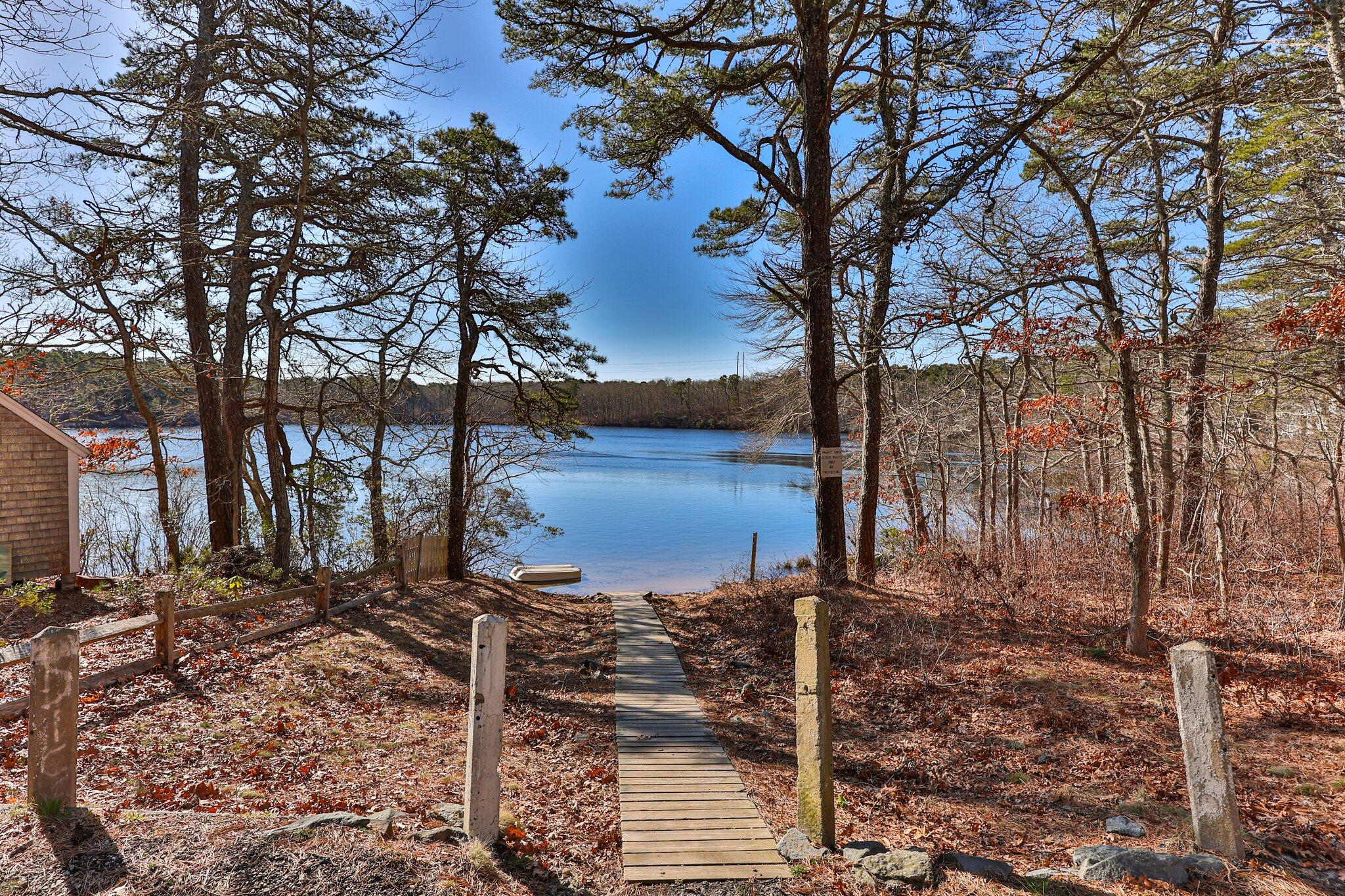 5 Signe Road Dennis, MA 02638 - Photo 32 of 39 a view of a backyard of the house