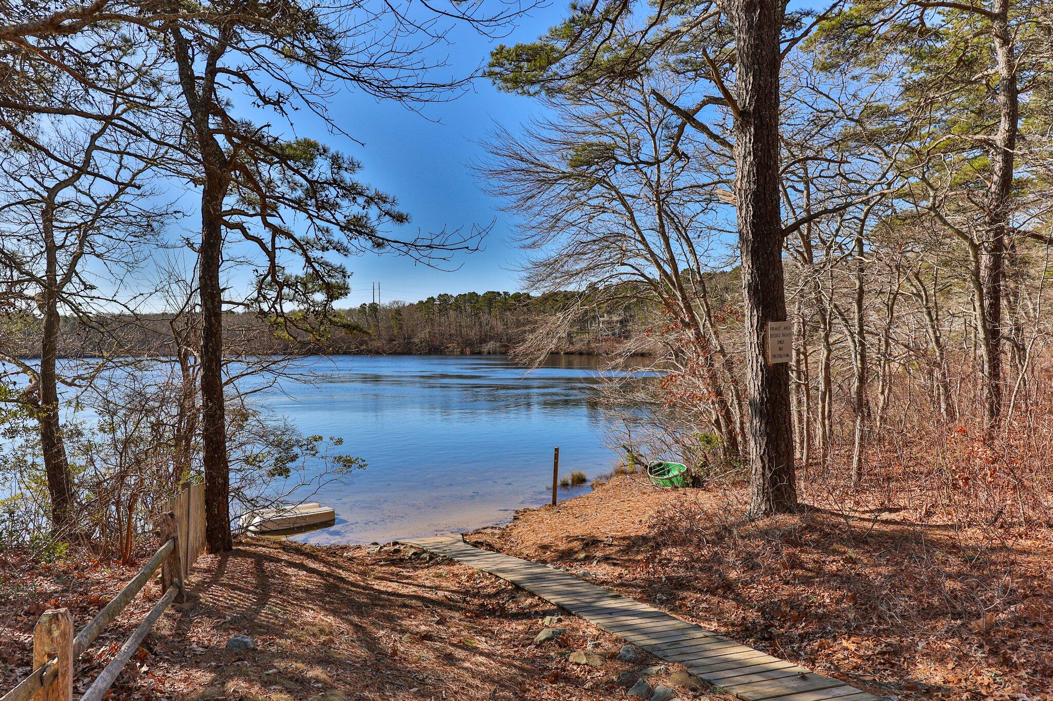 5 Signe Road Dennis, MA 02638 - Photo 33 of 39 a view of a yard with a tree