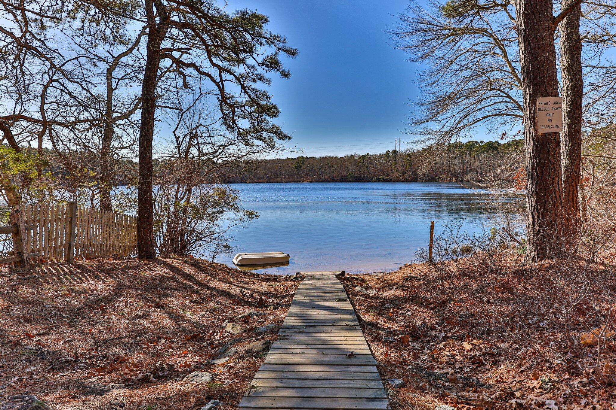 5 Signe Road Dennis, MA 02638 - Photo 5 of 39 a view of a backyard of the house