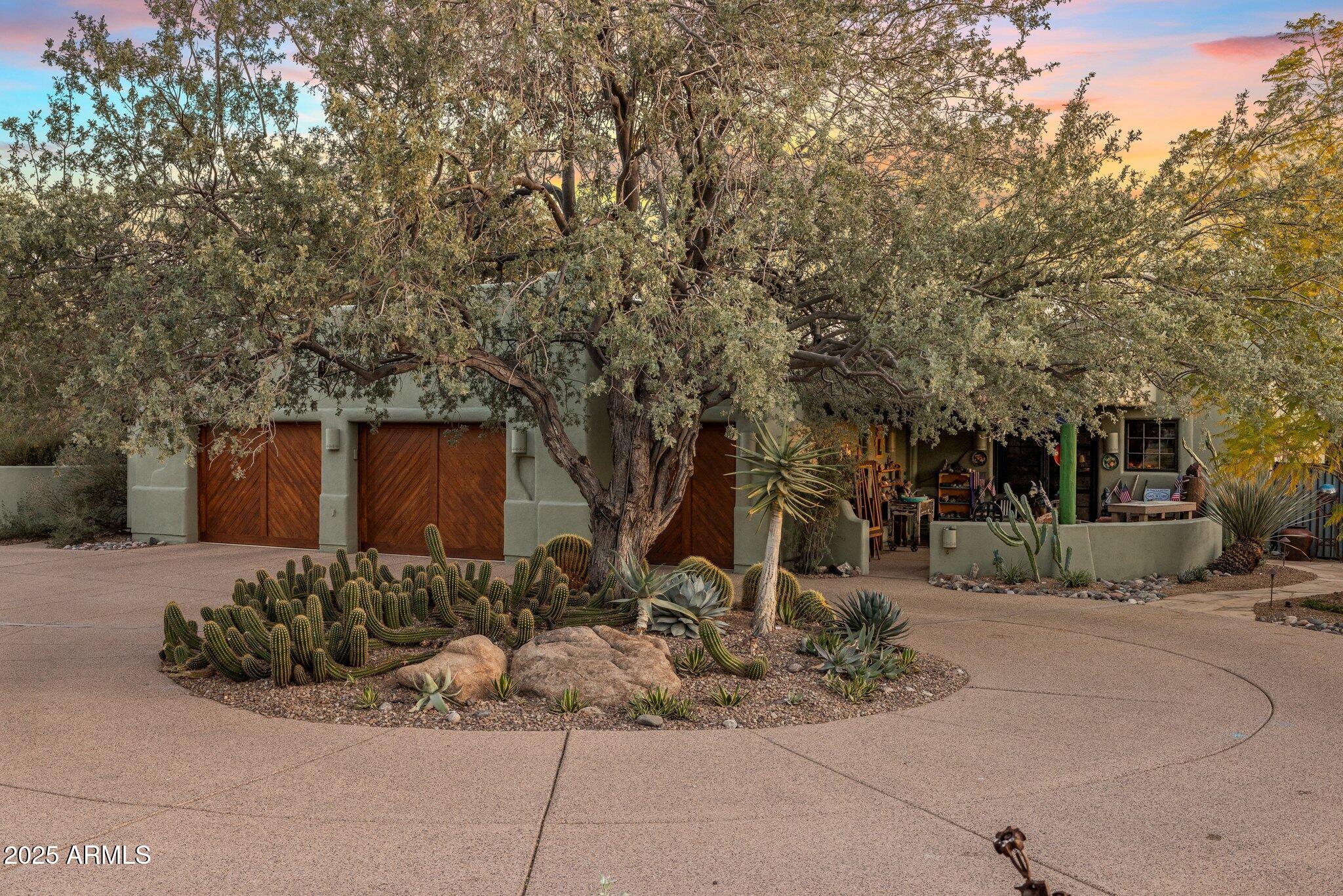 25002 North Quail Haven Drive Rio Verde, AZ 85263 - Photo 48 of 71 Private Gated Driveway