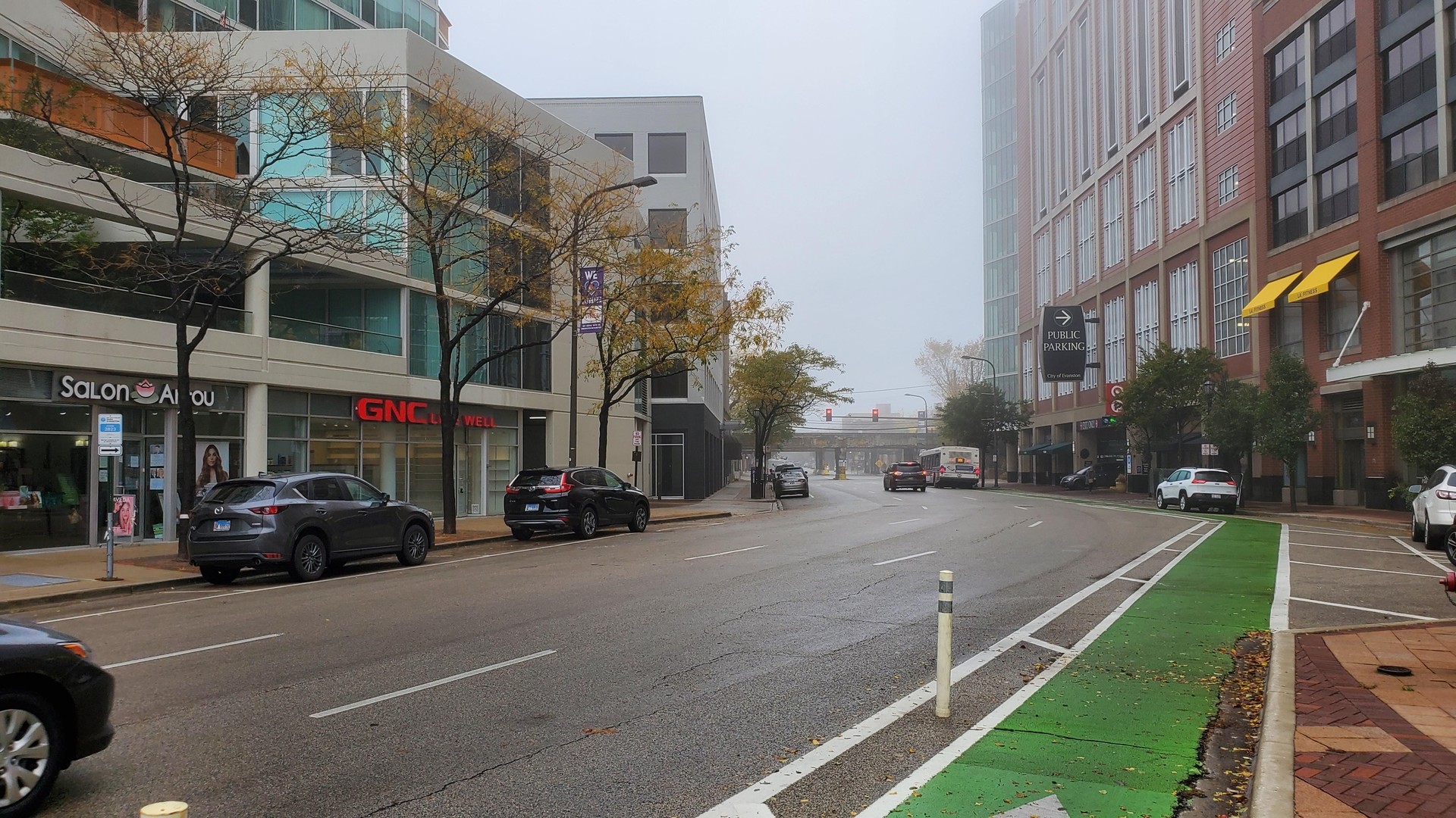 812 Davis Street Evanston, IL 60201 - Photo 6 of 14 a view of a street with cars