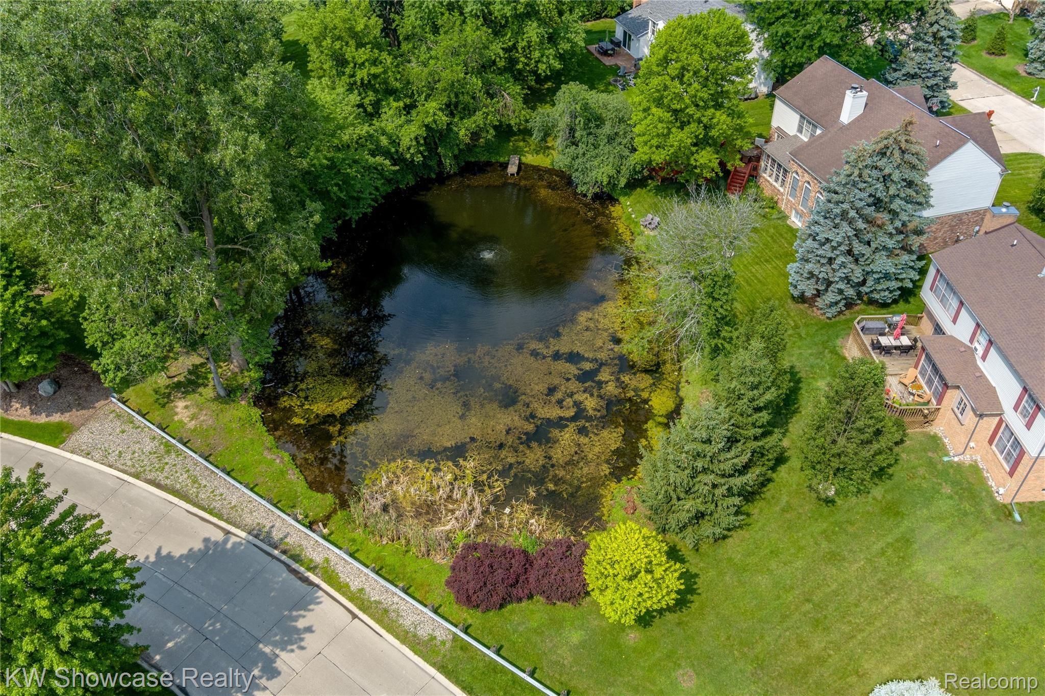 1018 Grandview Drive Rochester, MI 48306 - Photo 69 of 73 Common Area Pond - across the street.