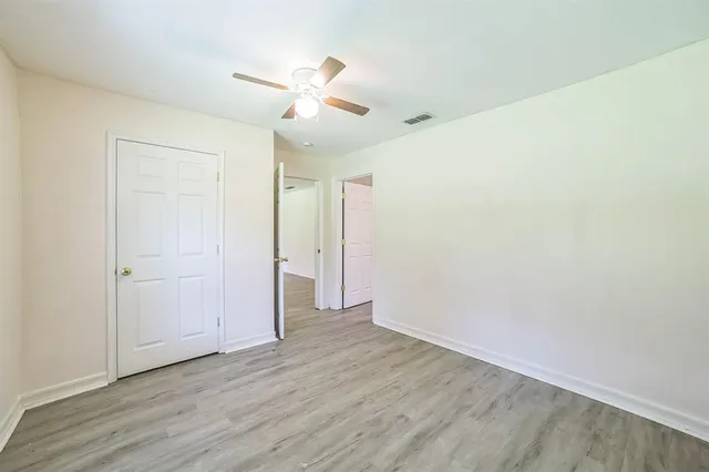 wooden floor in an empty room
