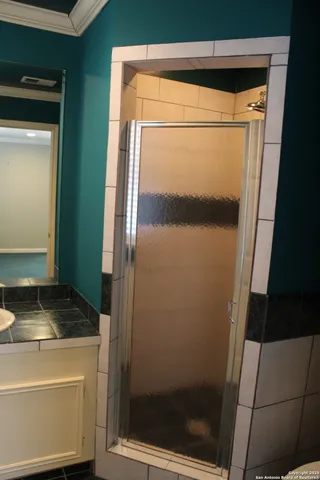 a close view of washer and dryer