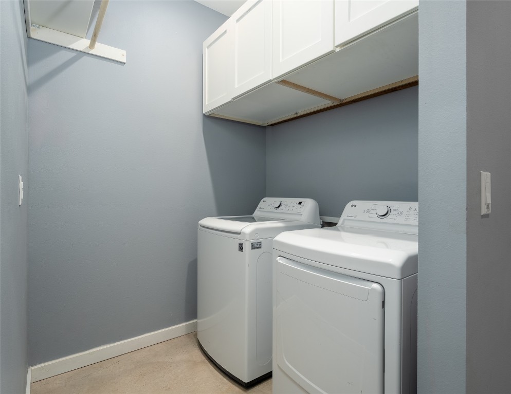 33 Deer Ridge Road Wimberley, TX 78676 - Photo 17 of 40 a utility room with dryer and washer