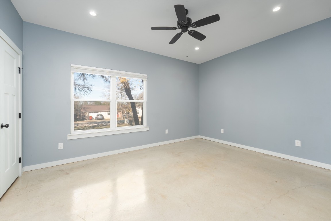 33 Deer Ridge Road Wimberley, TX 78676 - Photo 23 of 40 a view of an empty room with a window
