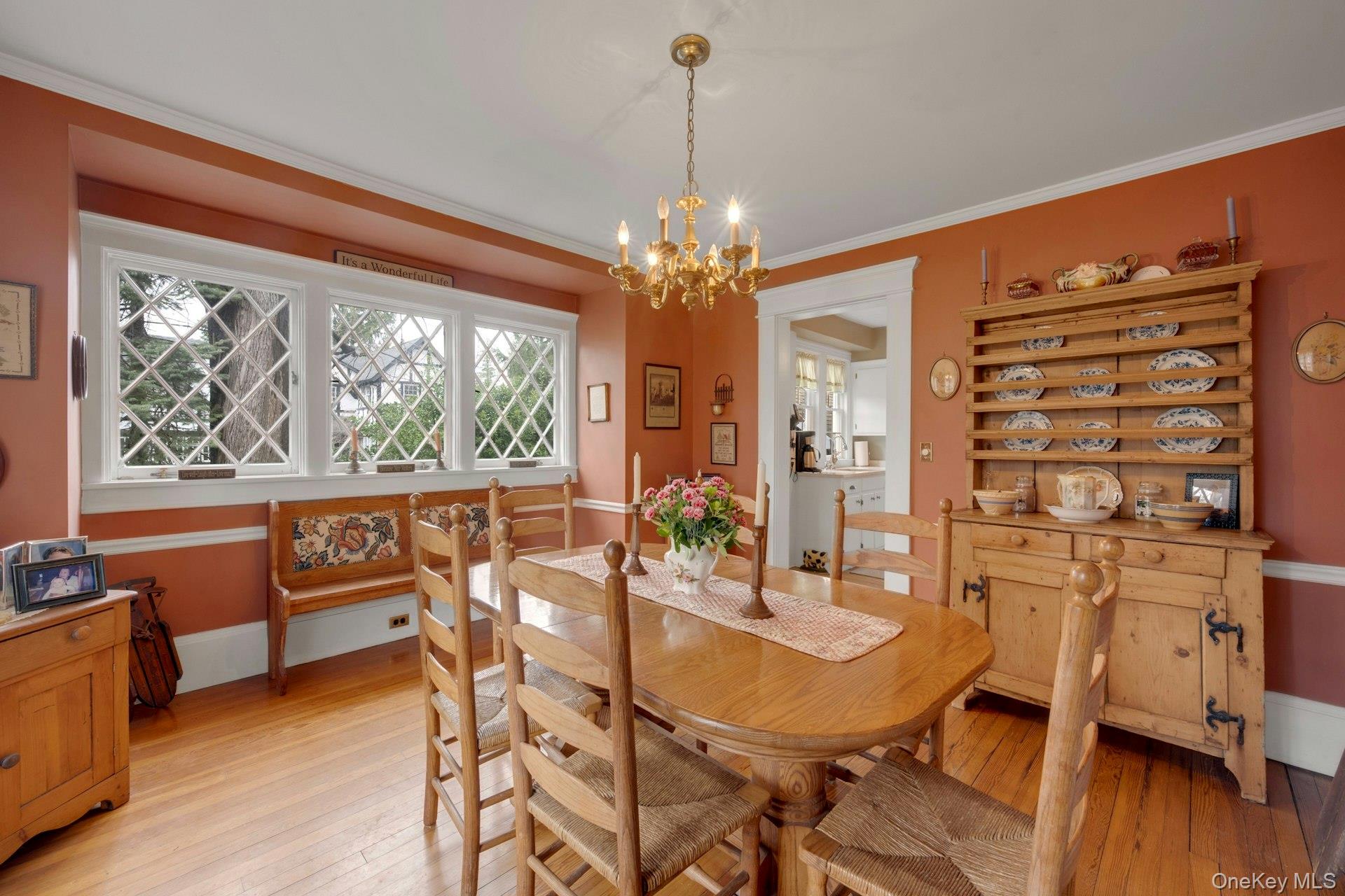 343 Rye Beach Avenue Rye, NY 10580 - Photo 7 of 35 a view of a dining room with furniture window and wooden floor