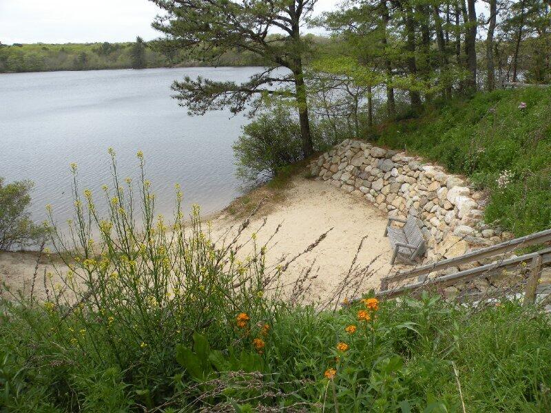 27 Pine View Drive Brewster, MA 02631 - Photo 15 of 17 a view of a lake with tall trees