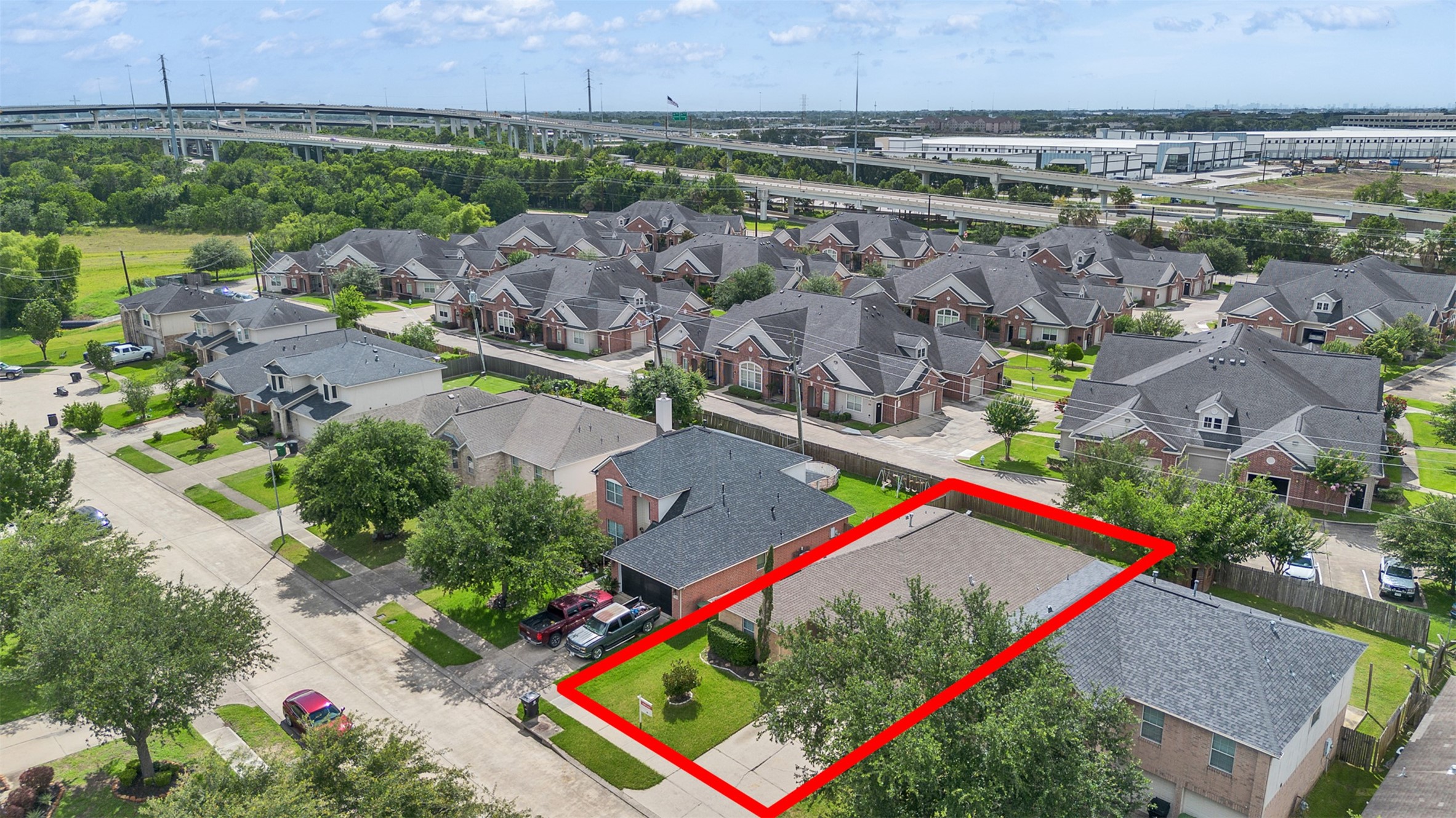 13431 Rural Oak Street Houston, TX 77034 - Photo 24 of 24 an aerial view of multiple house
