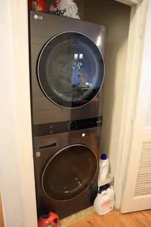 a bathroom with a toilet and sink