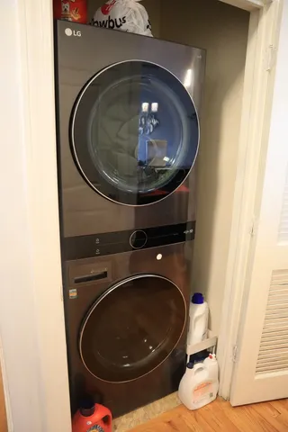 a bathroom with a toilet and sink